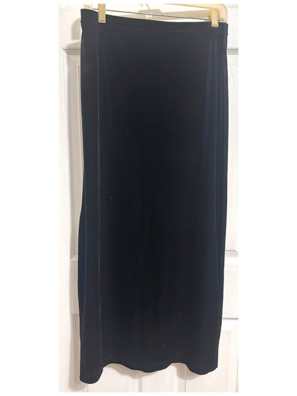 Casual Corner Women's Tube Straight Stretch Skirt Black Size M